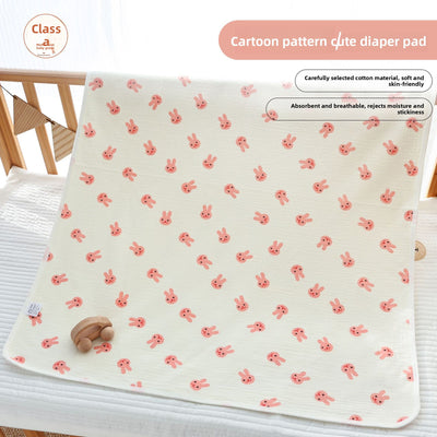 Cotton Baby Waterproof Bed Pad