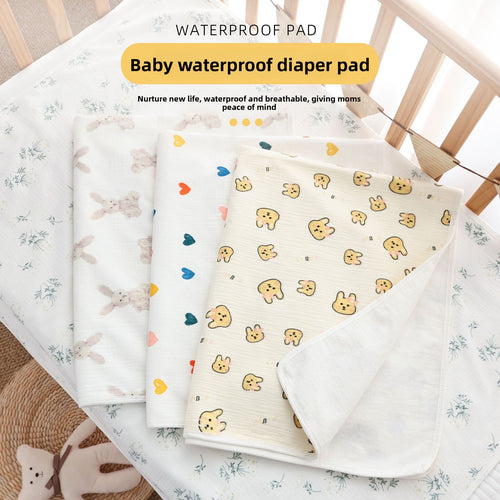 Cotton Baby Waterproof Bed Pad